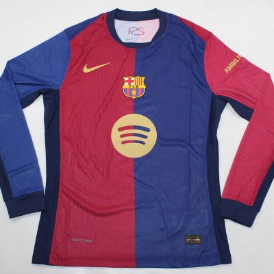 FC Barcelona Local / Player version / Manga larga