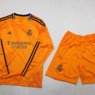 Real Madrid Second Kit / Kid Version / Fan Version / Long sleeve