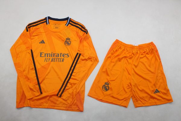 Real Madrid Second Kit / Kid Version / Fan Version / Long sleeve