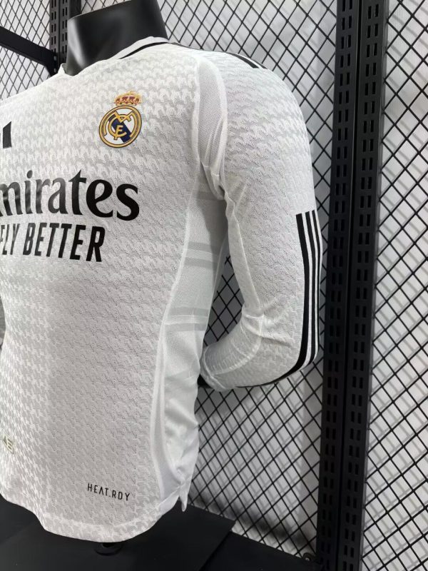 Real Madrid Local / Player Version / Manga larga - Imagen 3