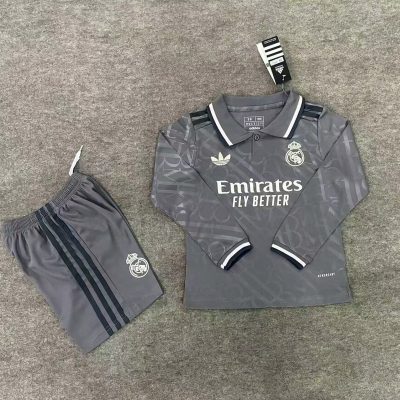 Real Madrid Tercera equipacion / Kid Version / Fan Version / Manga larga
