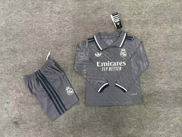 Real Madrid Tercera equipacion / Kid Version / Fan Version / Manga larga