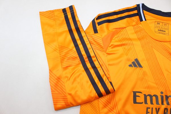 Real Madrid Second Kit / Kid Version / Fan Version / Long sleeve - Imagen 4