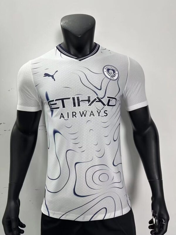 Manchester city fc Visitante blanca / Player version