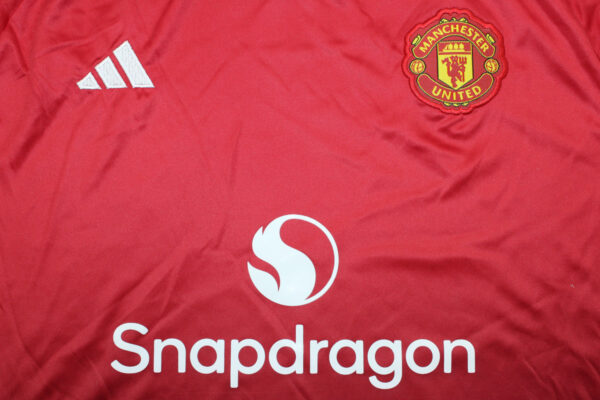 Manchester United Fc Local / Kid version / Fan version / Manga Larga - Imagen 2