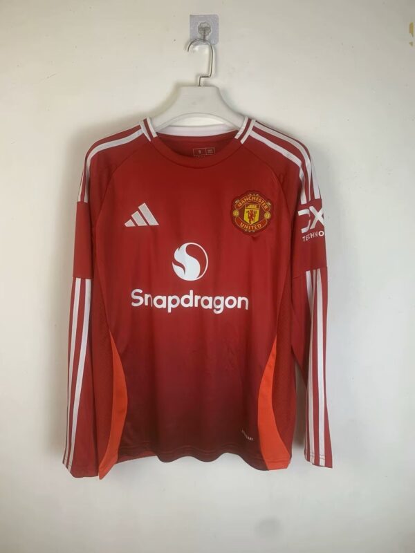 Manchester United Fc Local / Fan version / Manga larga