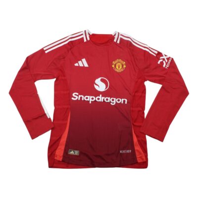 Manchester United Fc Local / Player version / Manga larga