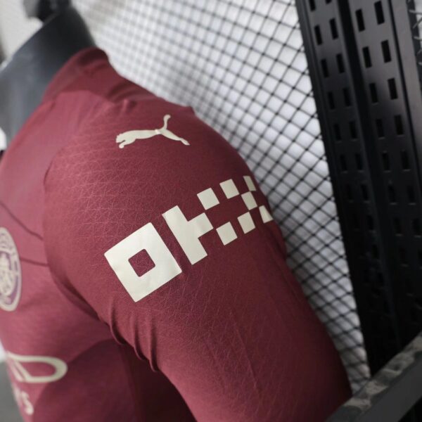 Manchester city fc Tercera equipacion / Player version / Manga larga - Imagen 4