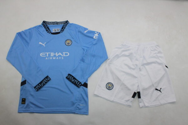 Manchester city fc Local / Kid version / Fan version / Manga larga