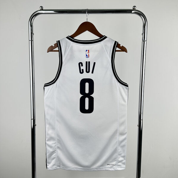 Brooklyn Nets Blanca / Cui / Fan version - Imagen 2