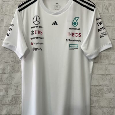 Mercedes Benz Camiseta Blanca