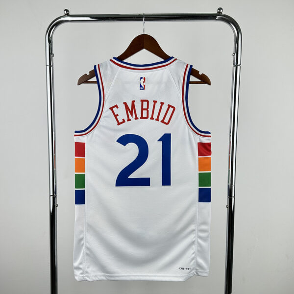 Philadelphia sixers Local / Embiid / Fan version - Imagen 2