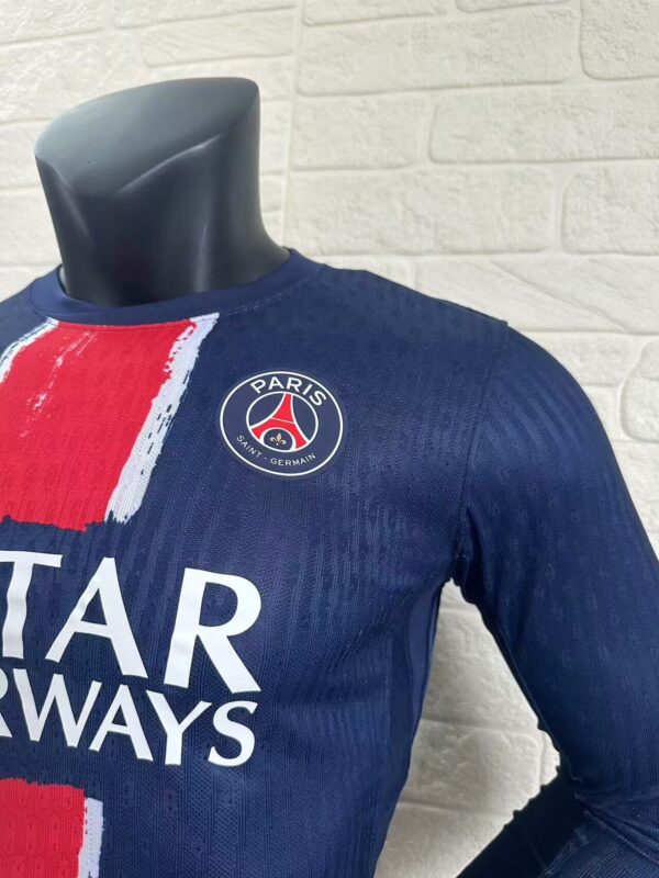 Paris Saint-Germain Fc Local / Player version / Manga Larga - Imagen 5