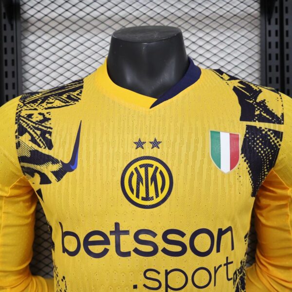 FC Internazionale Milano Tercera equipacion / Player version / Manga larga - Imagen 3