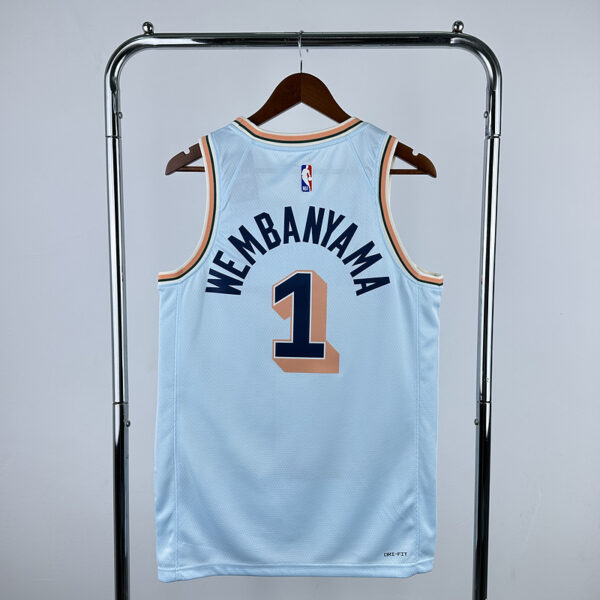 San Antonio Spurs Local / Wembanyama / Fan version - Imagen 2