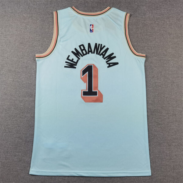 San Antonio Spurs Local / Wembanyama / Player version - Imagen 2