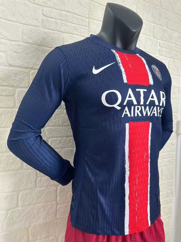 Paris Saint-Germain Fc Local / Player version / Manga Larga - Imagen 3