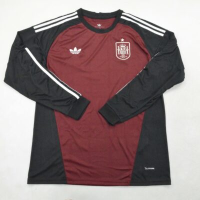 Camiseta España Portero / Fan version / Manga larga / Mundial 2026