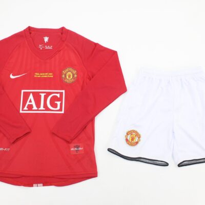 Machester United Local / Kid version / Fan version / Manga Larga / Final Ucl / Retro 07-08