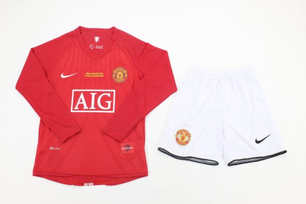 Machester United Local / Kid version / Fan version / Manga Larga / Final Ucl / Retro 07-08