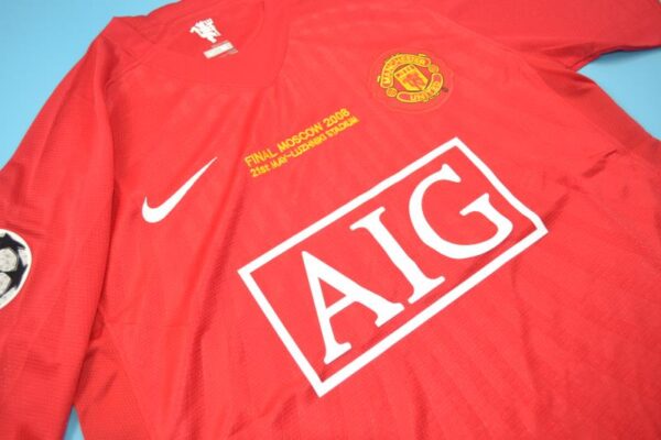 Machester United Fc Local / Fan version / Final Ucl / Retro 07-08 - Imagen 5