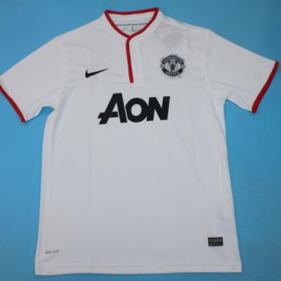Machester United Fc Visitante blanca / Fan version / Retro 13-14