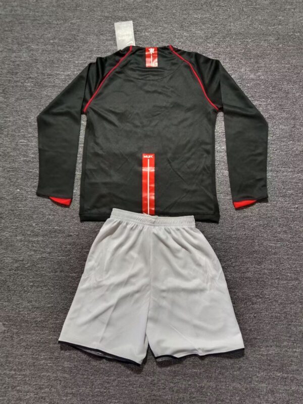 Machester United Visitante / Kid version / Fan version / Manga Larga / Retro 07-08 - Imagen 3