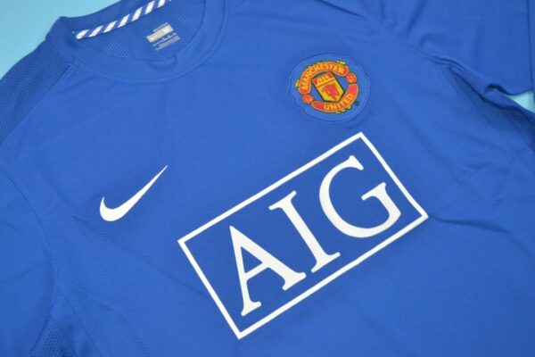 Machester United Fc Tercera equipacion / Fan version / Manga larga / Retro 08-09 - Imagen 2