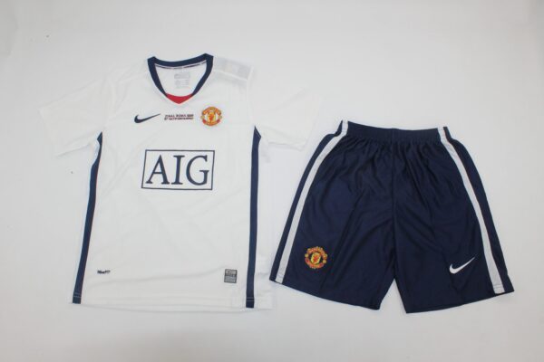 Machester United Fc Visitante / Kid version / Fan version / Final Ucl / Retro 08-09