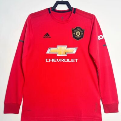 Machester United Fc Local / Fan version / Manga Larga / Retro 20-21