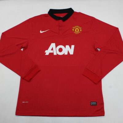 Machester United Fc Local / Fan version / Manga Larga / Retro 13-14