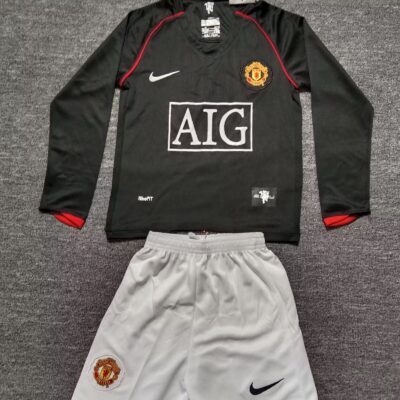 Machester United Visitante / Kid version / Fan version / Manga Larga / Retro 07-08