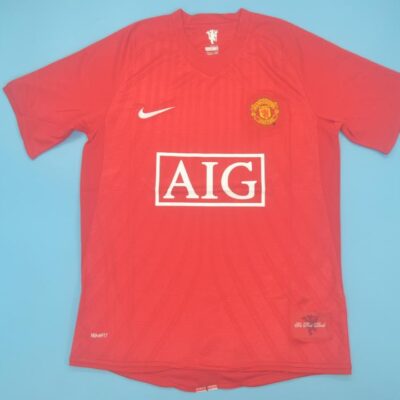 Machester United Fc Local / Fan version / Retro 08-09