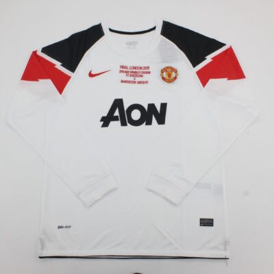 Machester United Fc Visitante / Fan version / Manga larga / Final UCL / Retro 10-11