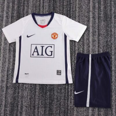 Machester United Fc Visitante / Kid version / Fan version / Retro 08-09
