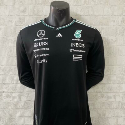 Mercedes Benz Manga larga Negro