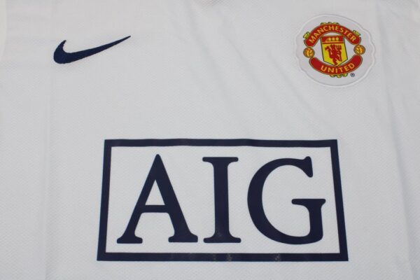 Machester United Fc Visitante / Fan version / Manga larga / Retro 08-09 - Imagen 3
