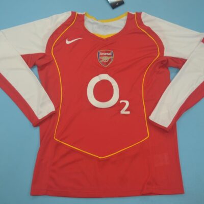 Arsenal Fc Local / Fan version / Manga Larga / Retro 04-05
