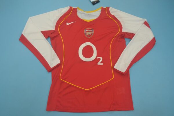 Arsenal Fc Local / Fan version / Manga Larga / Retro 04-05
