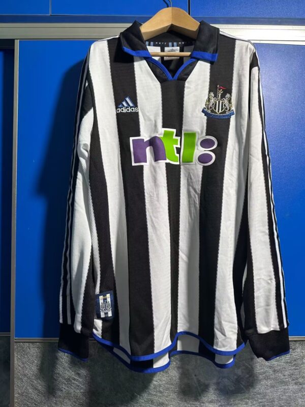 Newcastle United FC Local / Fan version / Manga Larga / Retro 00-01