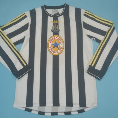Newcastle United FC Local / Fan version / Manga Larga / Retro 97-99