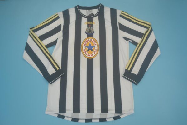 Newcastle United FC Local / Fan version / Manga Larga / Retro 97-99