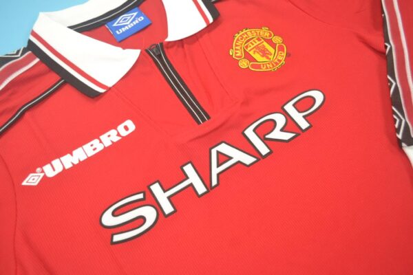 Machester United Fc Local / Fan version / Manga larga / Retro 98-99 - Imagen 2