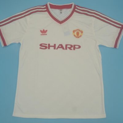 Machester United Fc Visitante / Fan version / Retro 86-88