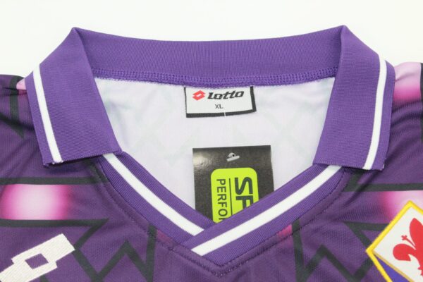 ACF Fiorentina Visitante / Fan version / Manga Larga / Retro 92-93 - Imagen 3