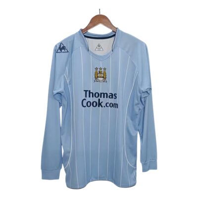 Manchester City Fc Local / Fan version / Manga Larga / Retro 07-08