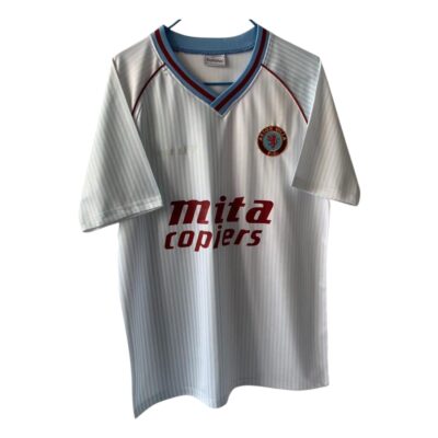 Aston Villa FC Visitante / Fan version / Retro 88-89