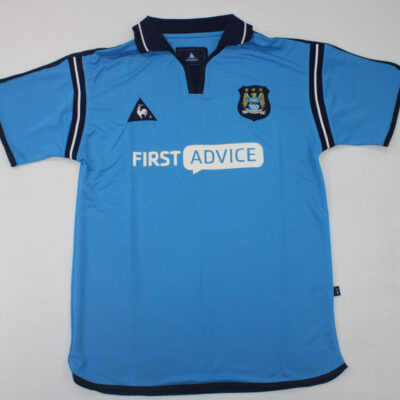 Manchester City Fc Local / Fan version / Retro 02-03