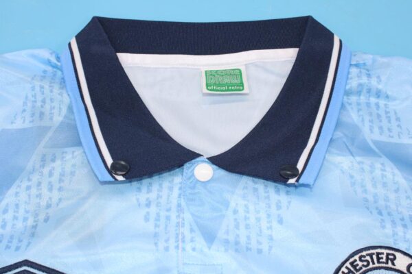 Manchester City Fc Local / Fan version / Retro 88-90 - Imagen 3
