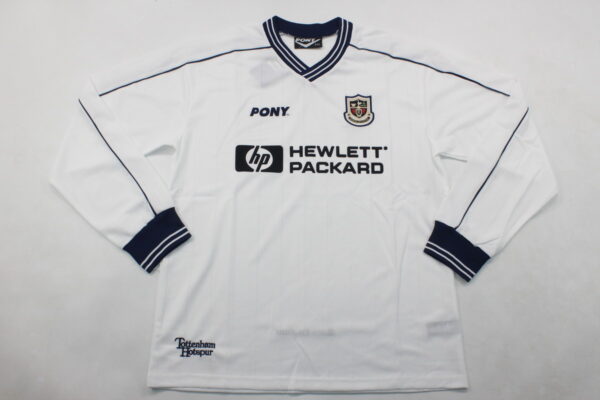 Tottenham Hotspur Fc Local / Fan version / Manga Larga / Retro 97-99